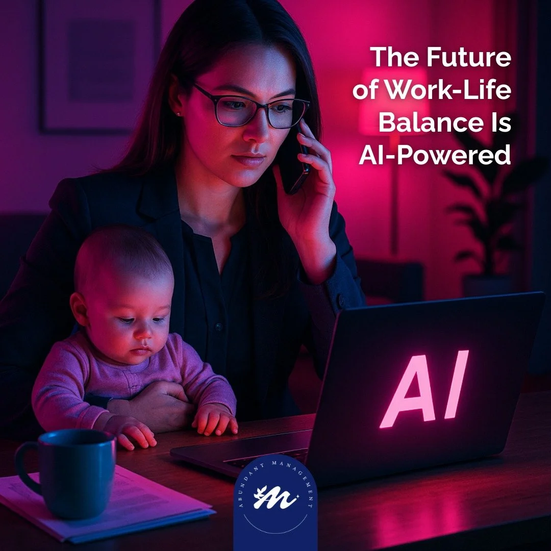 🤖✨ You don&rsquo;t have to do it all &mdash; you just need the right tools.

AI helps modern entrepreneurs automate the busywork, analyze smarter, and spend more time where it matters most 💕

#MompreneurLife #AIForBusiness #WomenInBusiness #Abundan