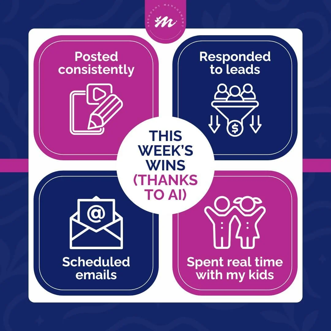 ✨ Work smarter, live fuller. 💼➡️💖

#MompreneurMagic #AIMakesItEasier #AbundantManagement