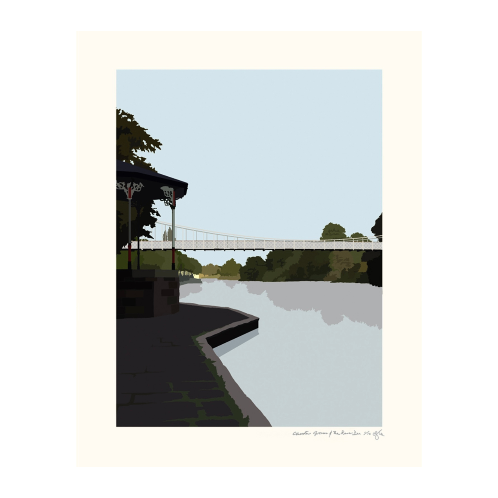 The Groves Bandstand & River Dee Chester