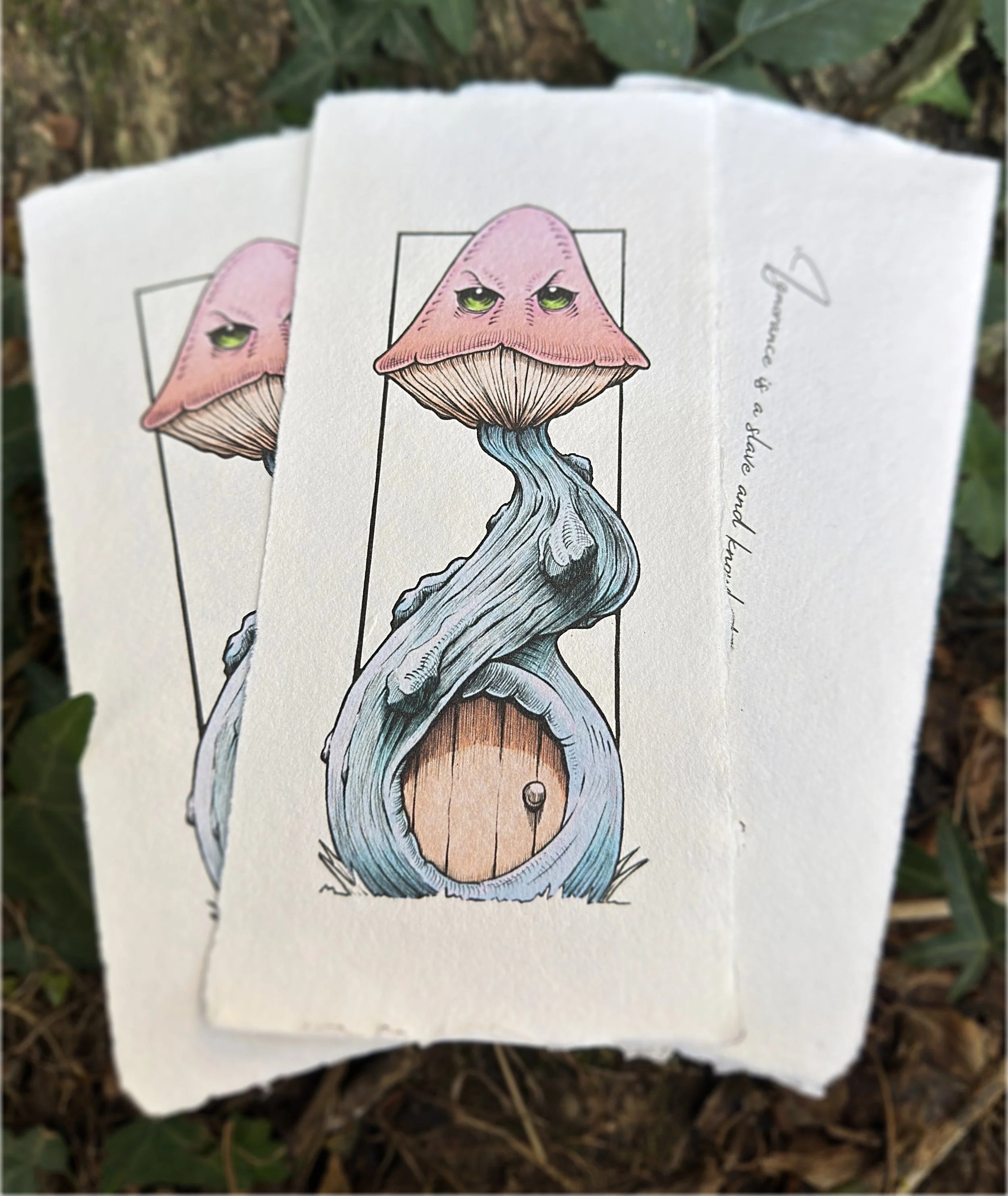 Spiritus Fungi  Giclée Bookmark Print
