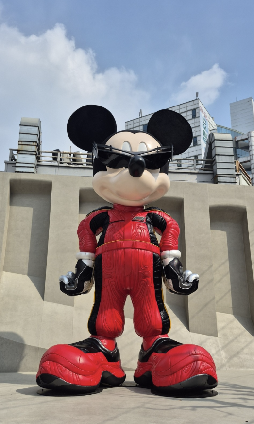 Giant Mickey in Seongsu: Gentle Monster Circuit Collection at Haus Nowhere Seoul