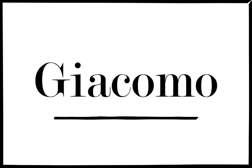 Giacomo 3