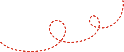 A silhouette of a person with a kite flying in the sky, with dashed lines indicating the kite string.