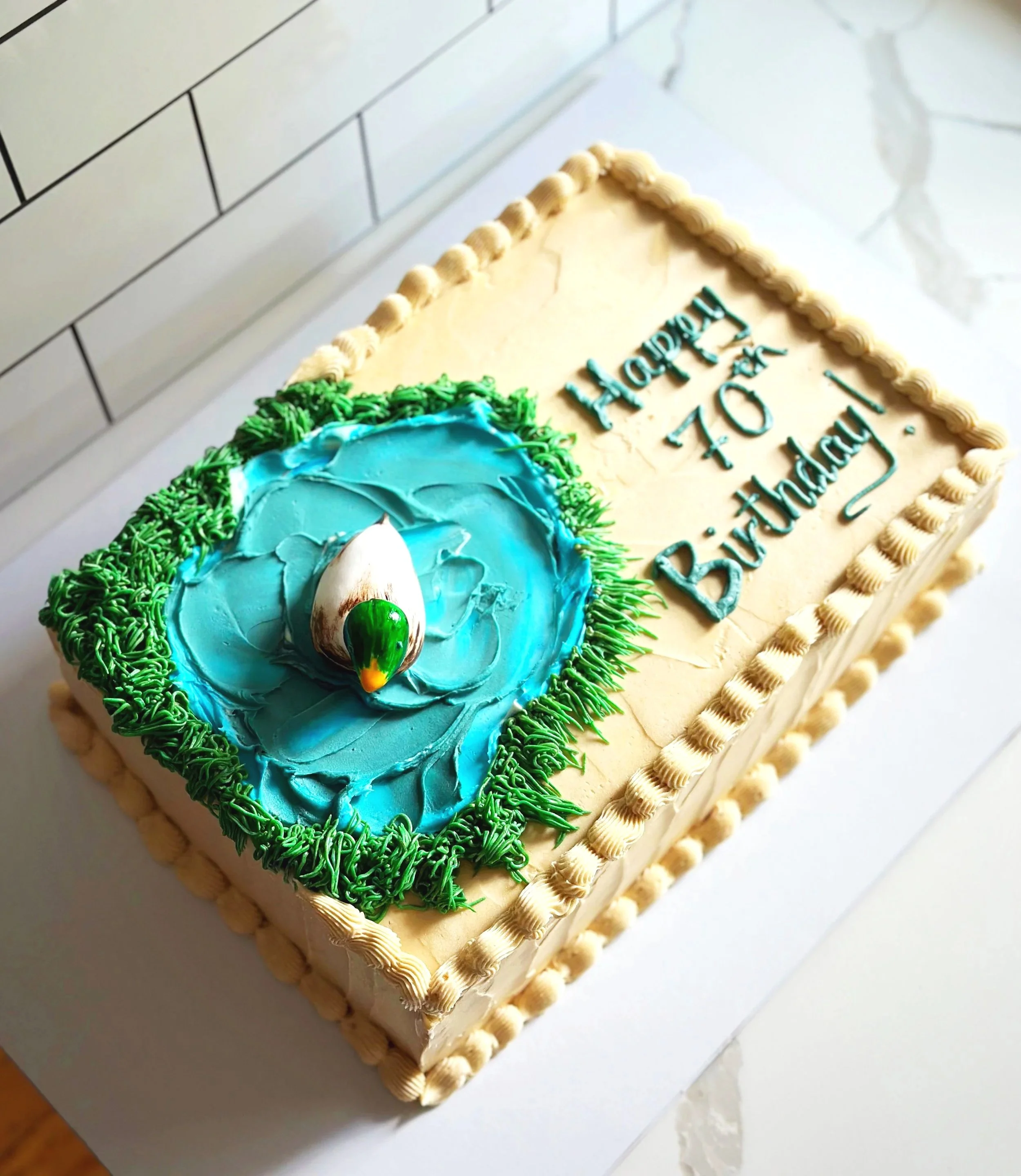 Sheet cake