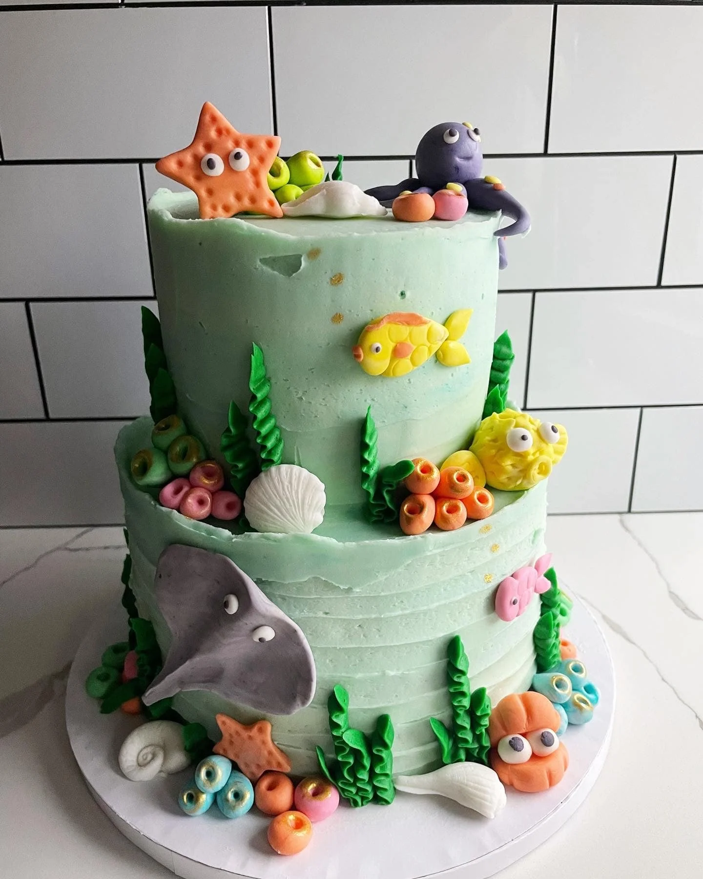 Mini Two Tiered Cake