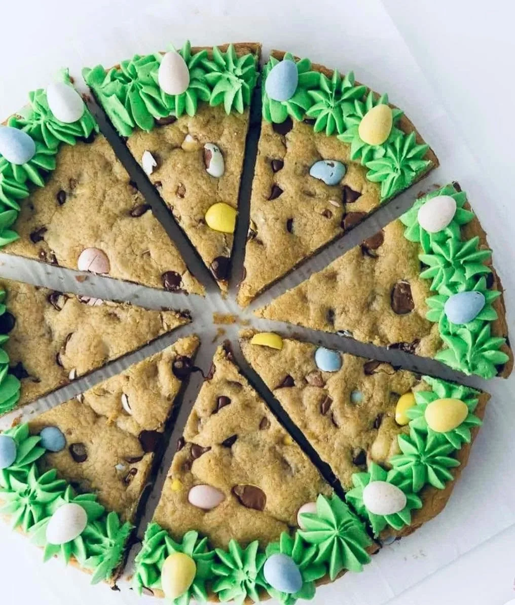 easter cookie cake