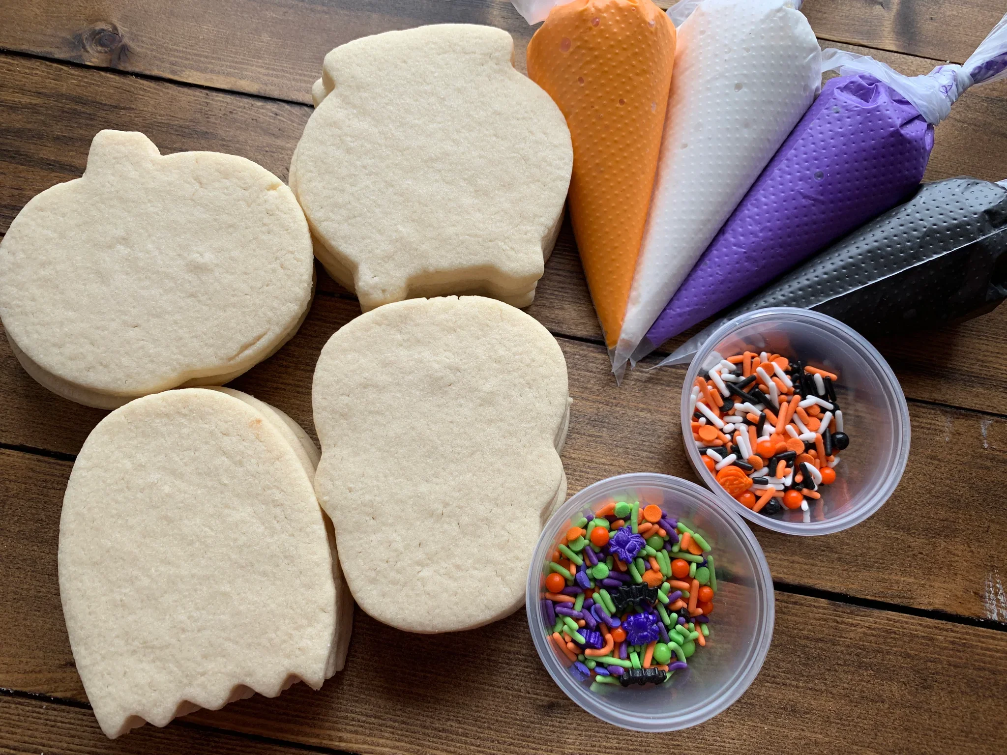 Halloween DIY Sugar Cookie Decorating Kit