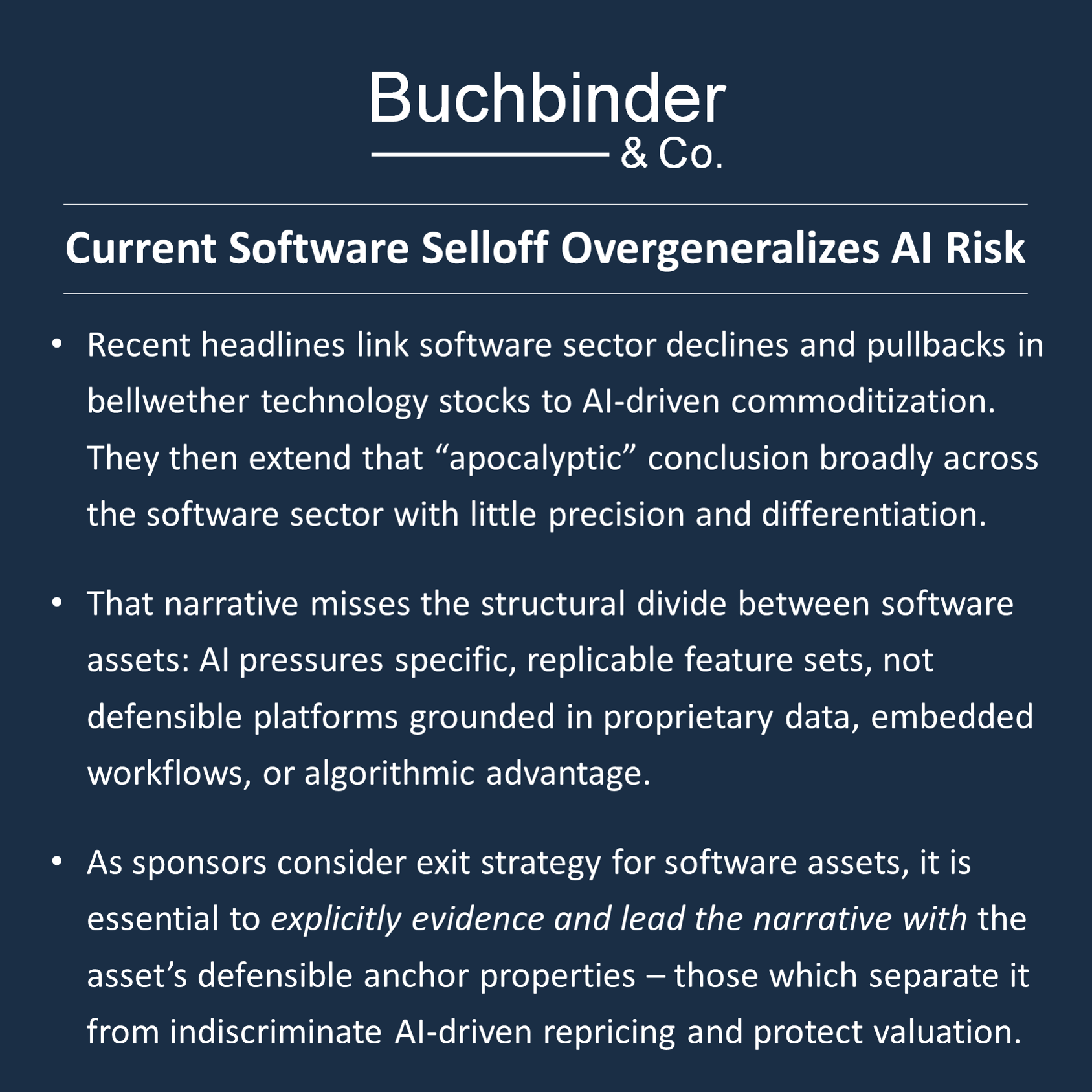 Valuation - Software Apocalypse - February 2026