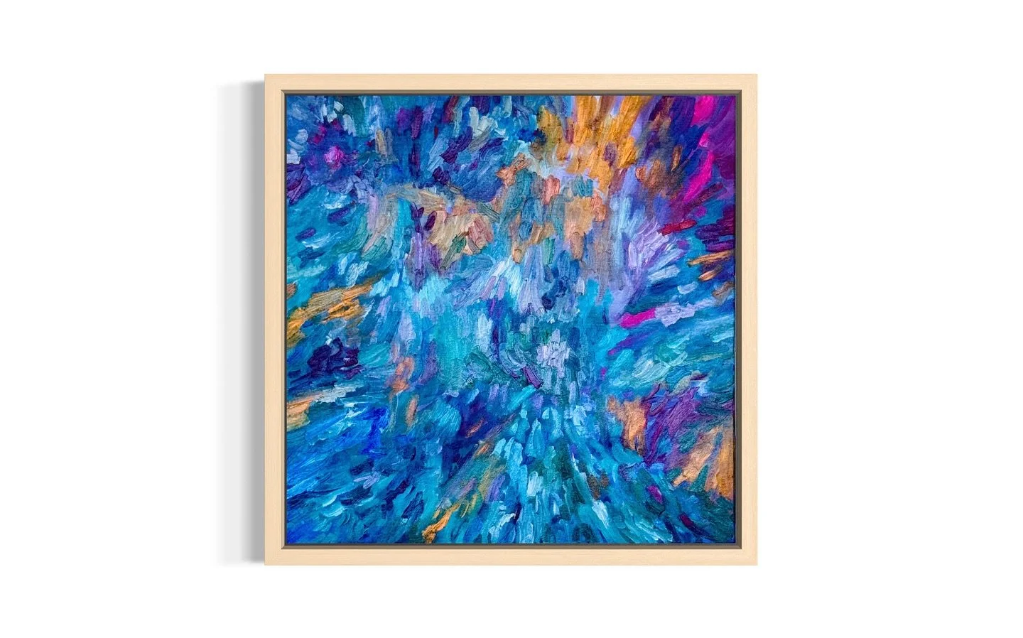 «Where silence turns into colour»
An exploration of depth and movement, a sense of stillness beneath shifting blue light.
Oil on canvas, 2025. 50x50cm
#abstractpainting #contemporaryart #bluepainting #colorfield #ingvillgaarder #fineart