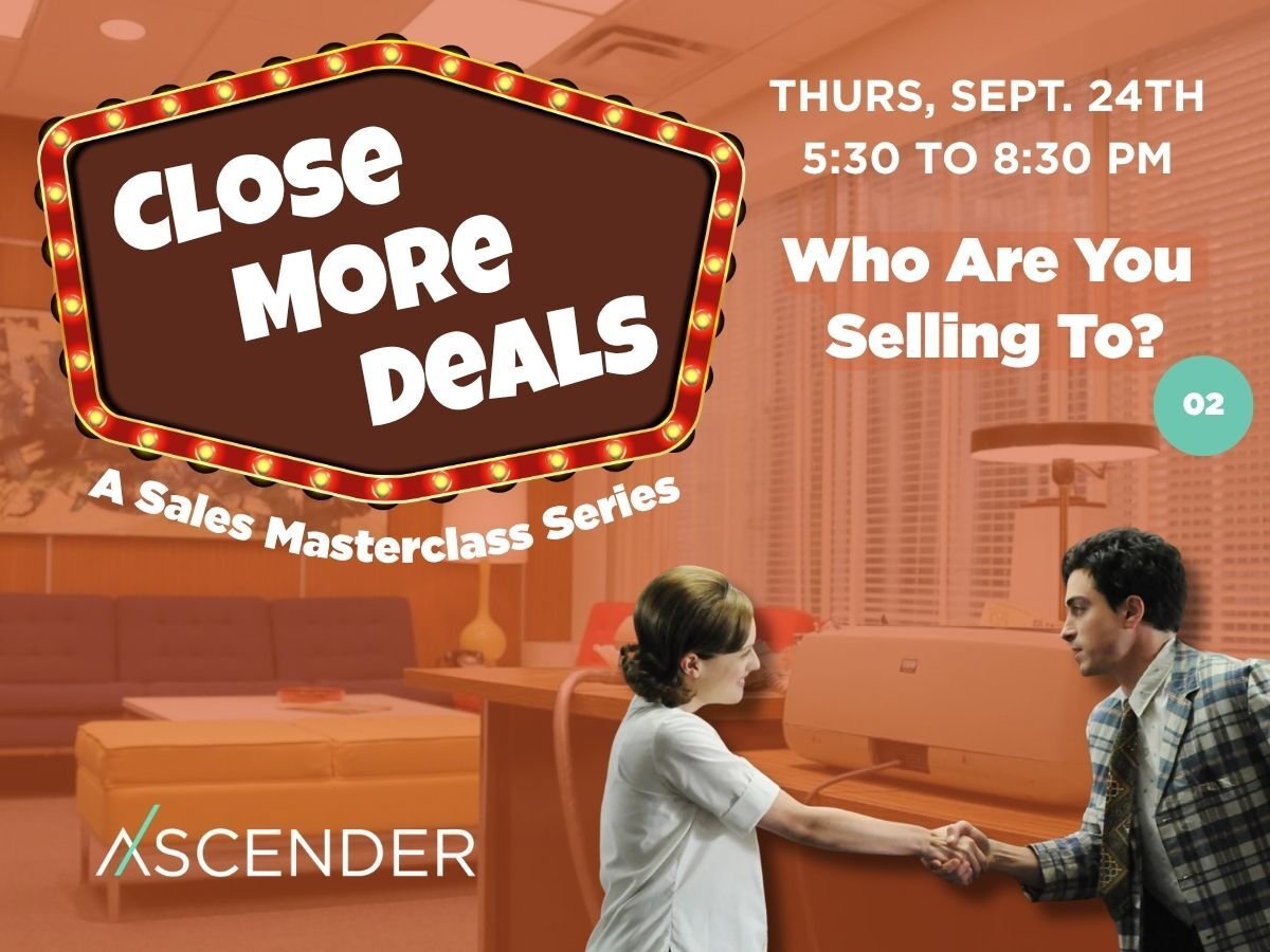 Sales Masterclass: Who Are You Selling To?