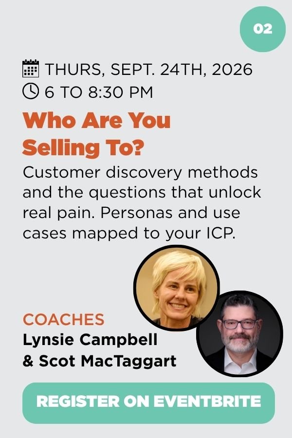 Sales Masterclass: Who Are You Selling To?