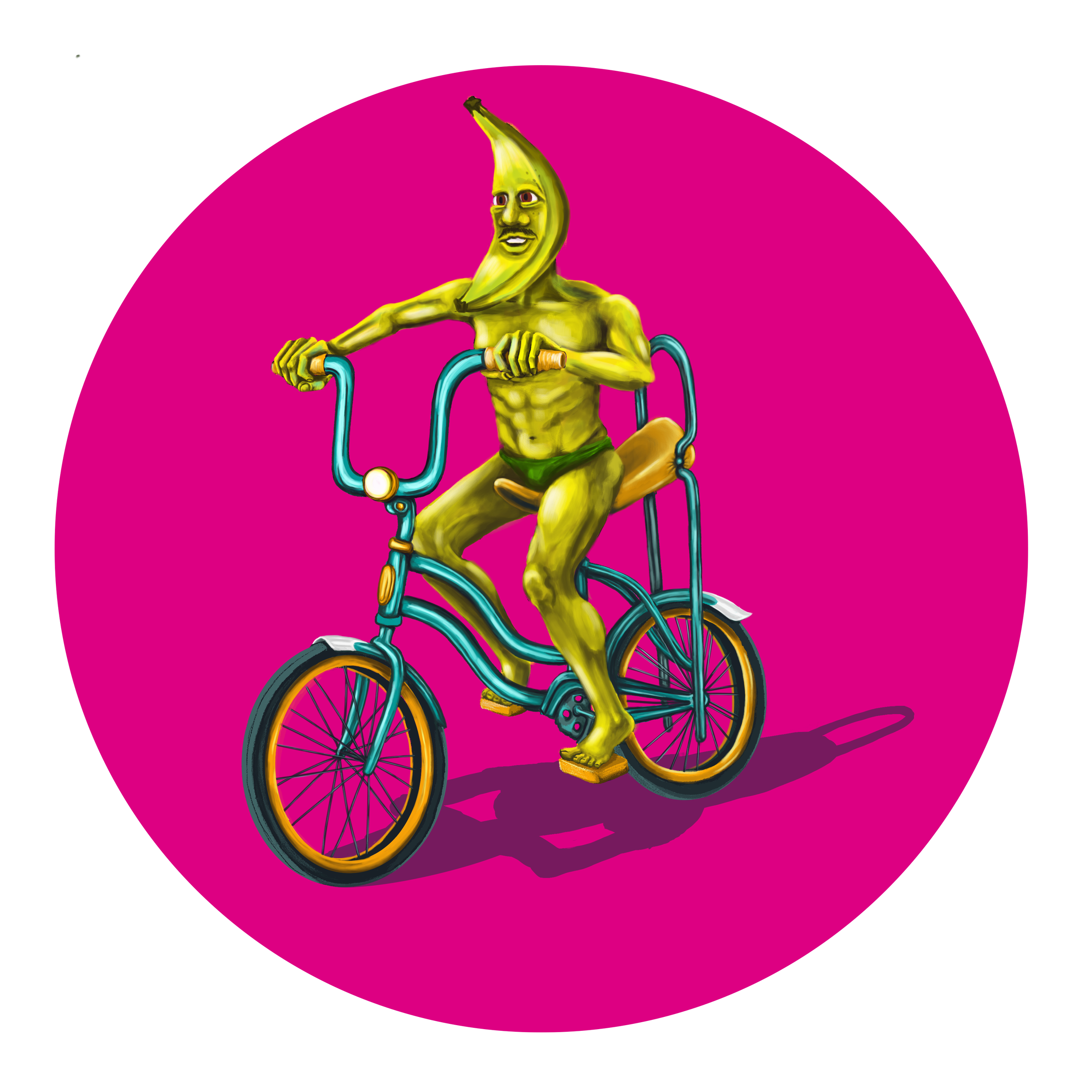 Banana Man & His Banana Seat Bike