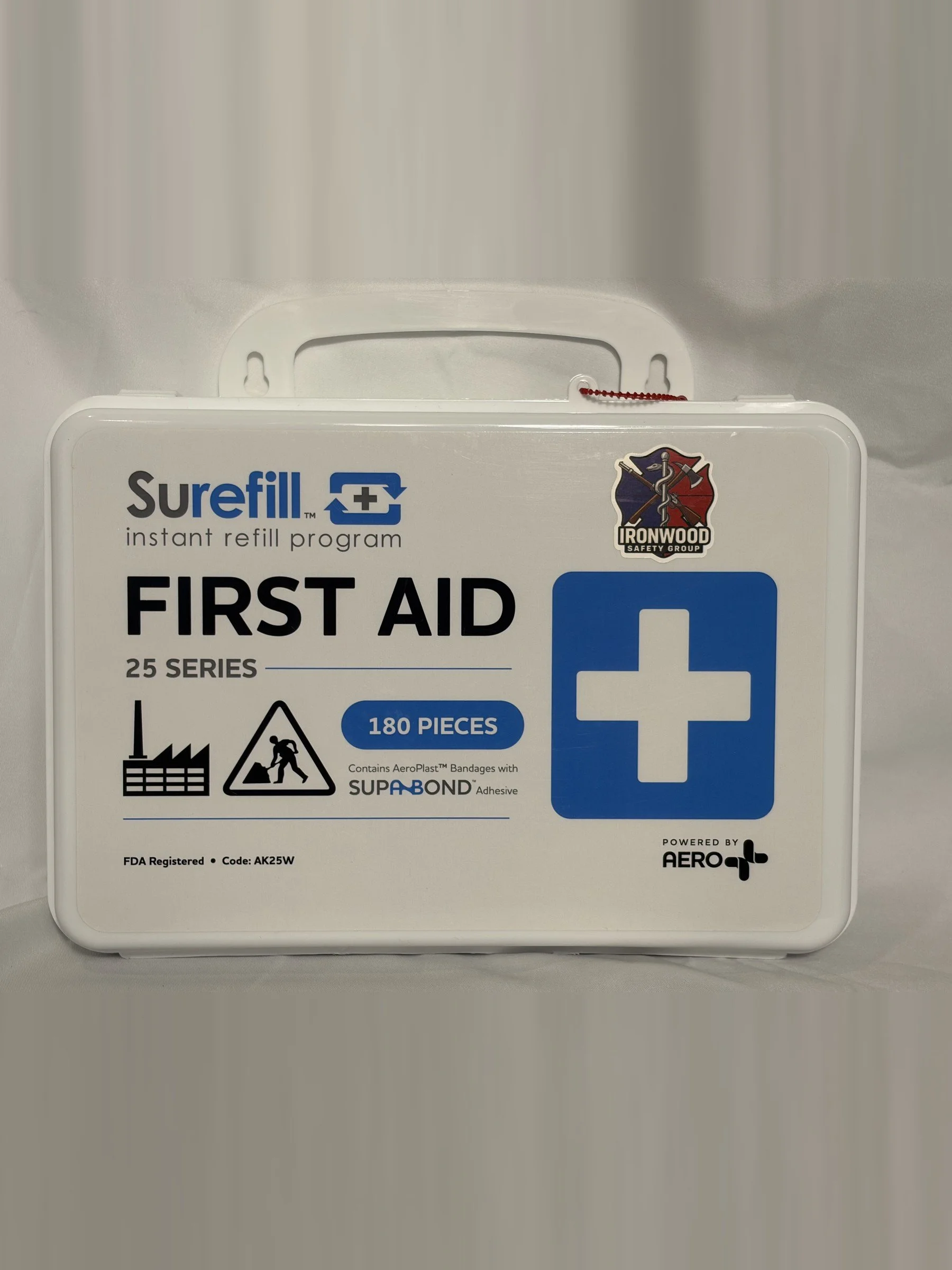 25-Person All-Purpose First Aid Kit — Weatherproof