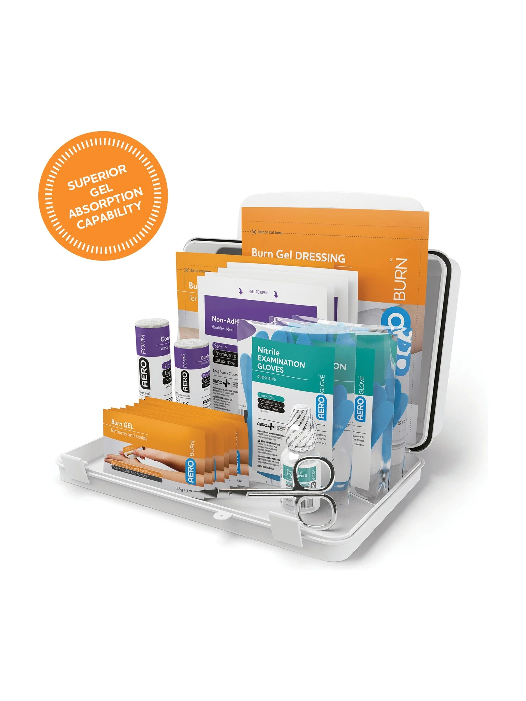 Burn First Aid Kit — 25 Series (Welding, Kitchens & Hot Work)
