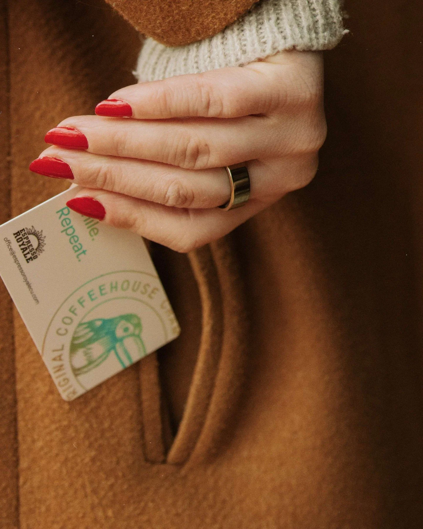 Give the gift of coffee (and get a little something too!)

Buy $100 in Espresso Royale gift cards and we&rsquo;ll add a bonus $20 gift card on us.

Available in-store at all Espresso Royale locations while supplies last.

Stock up, sip often, and sha