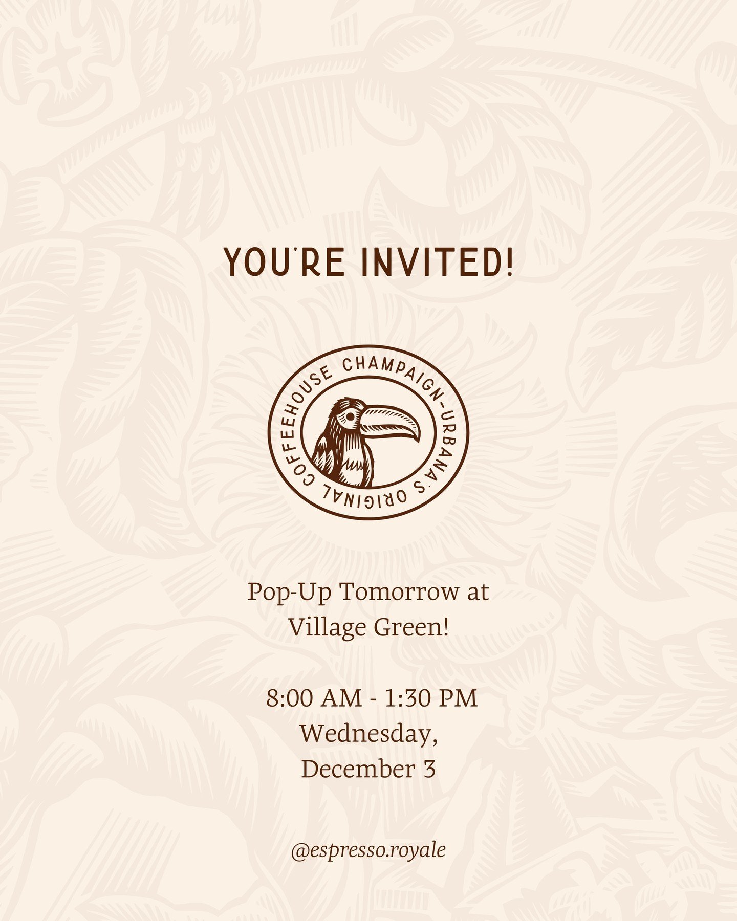 Tomorrow at our Village Green Cafe, we&rsquo;re hosting a special pop-up with Threads Worldwide from 8:00 AM&ndash;1:30 PM!

Threads partners with impact-driven women to help create life-changing work opportunities for artisan makers around the world