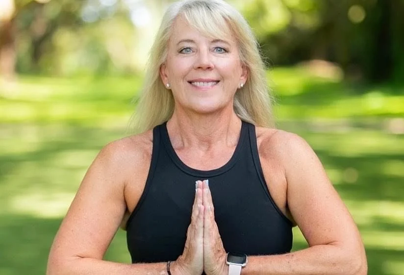 Professional headshot of Angie Spinelli, a yoga instructor practicing in Summerville, SC.