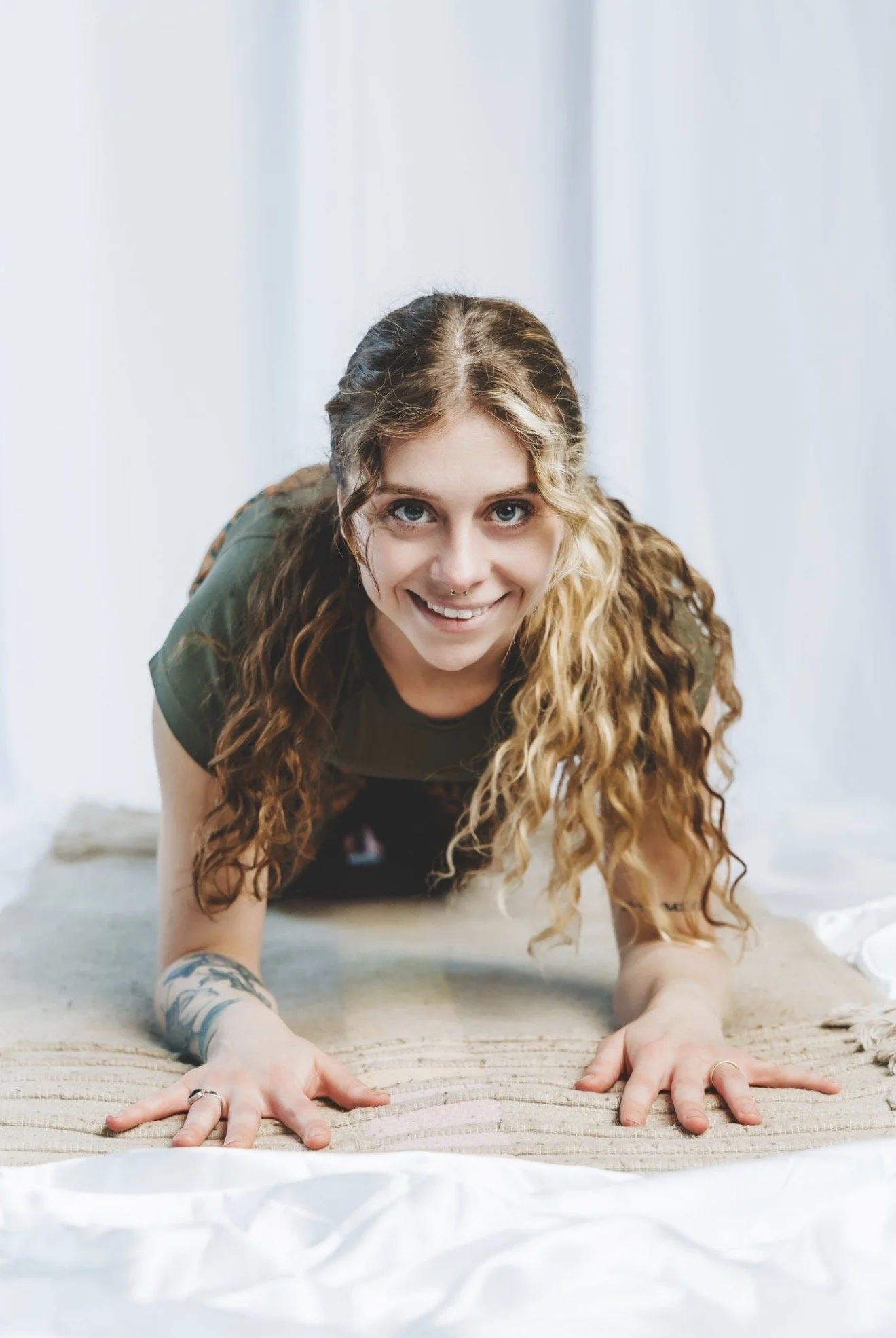 Professional headshot of Nadia Jade, yoga instructor