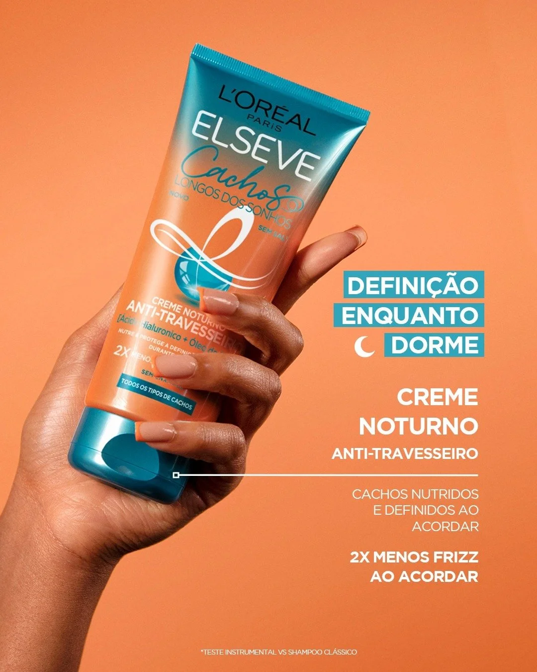 Tratamento completo para seus cachos com apenas 2 produtos. O nosso Creme Noturno Anti-Travesse-2.jpg