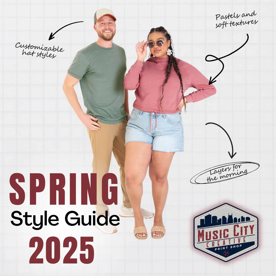 Spring 2025 Fashion Trends &amp; Custom Merch Ideas to Elevate Your Brand 🌸