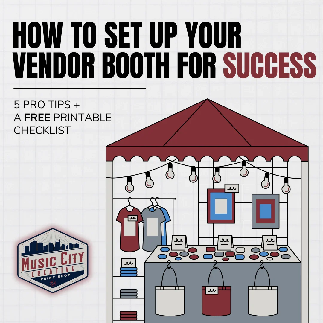 How to Set Up a Vendor Table That Attracts Customers (5 Pro Tips + Free Checklist)