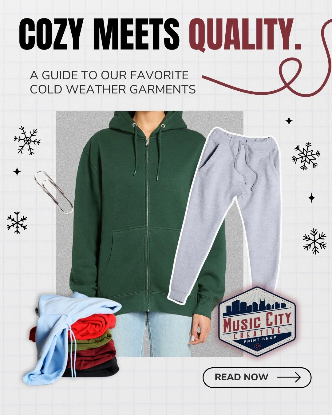 Cozy up with the best blanks this Winter. 🤩❄️✨

We rounded up some of our favorite picks for both at home and at work to make the ultimate winter starter pack!

Make sure your team is covered, and your brand is ready for the New Year chill. ☃️

👕 W