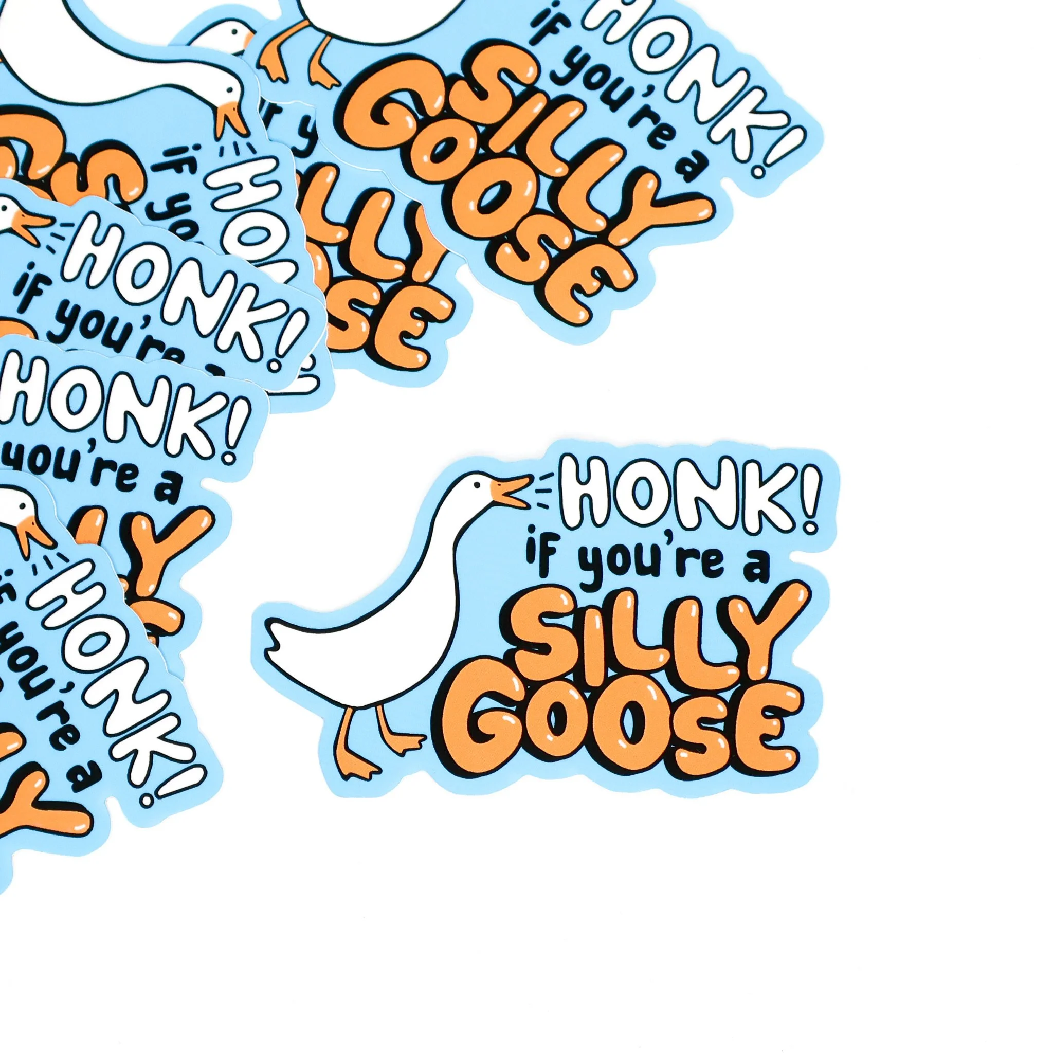 Silly Goose Sticker