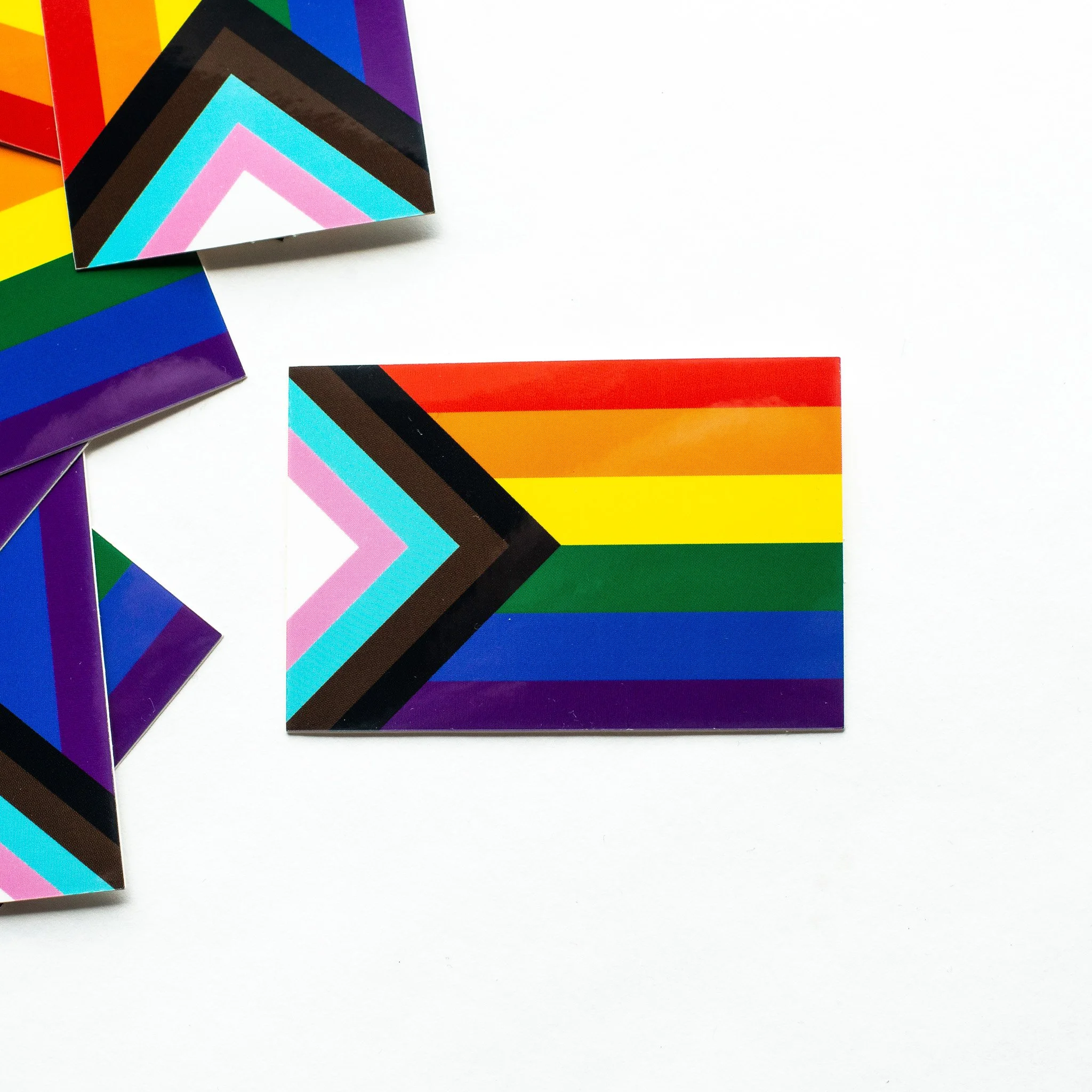 Progressive Pride Flag Sticker