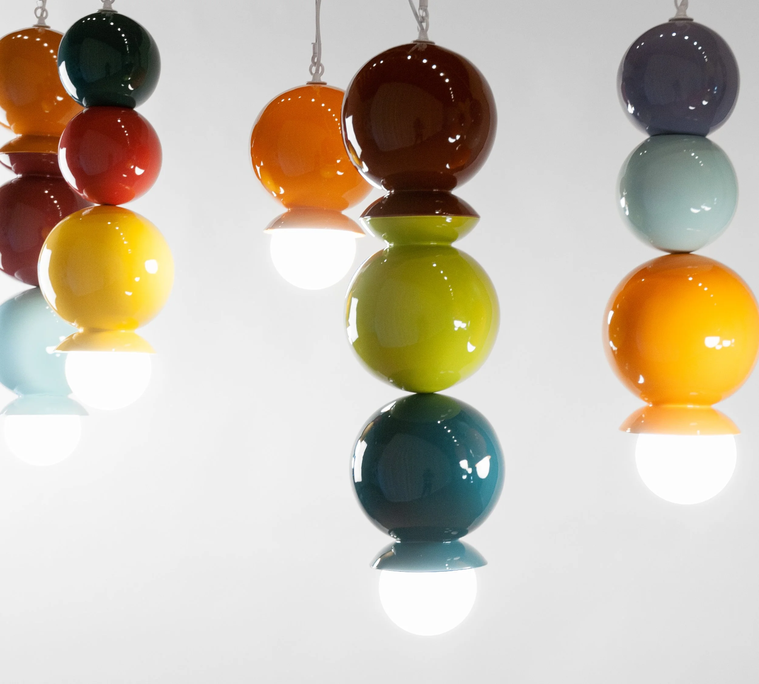 Dot Dot Dot Pendant installation, J Schatz Studio