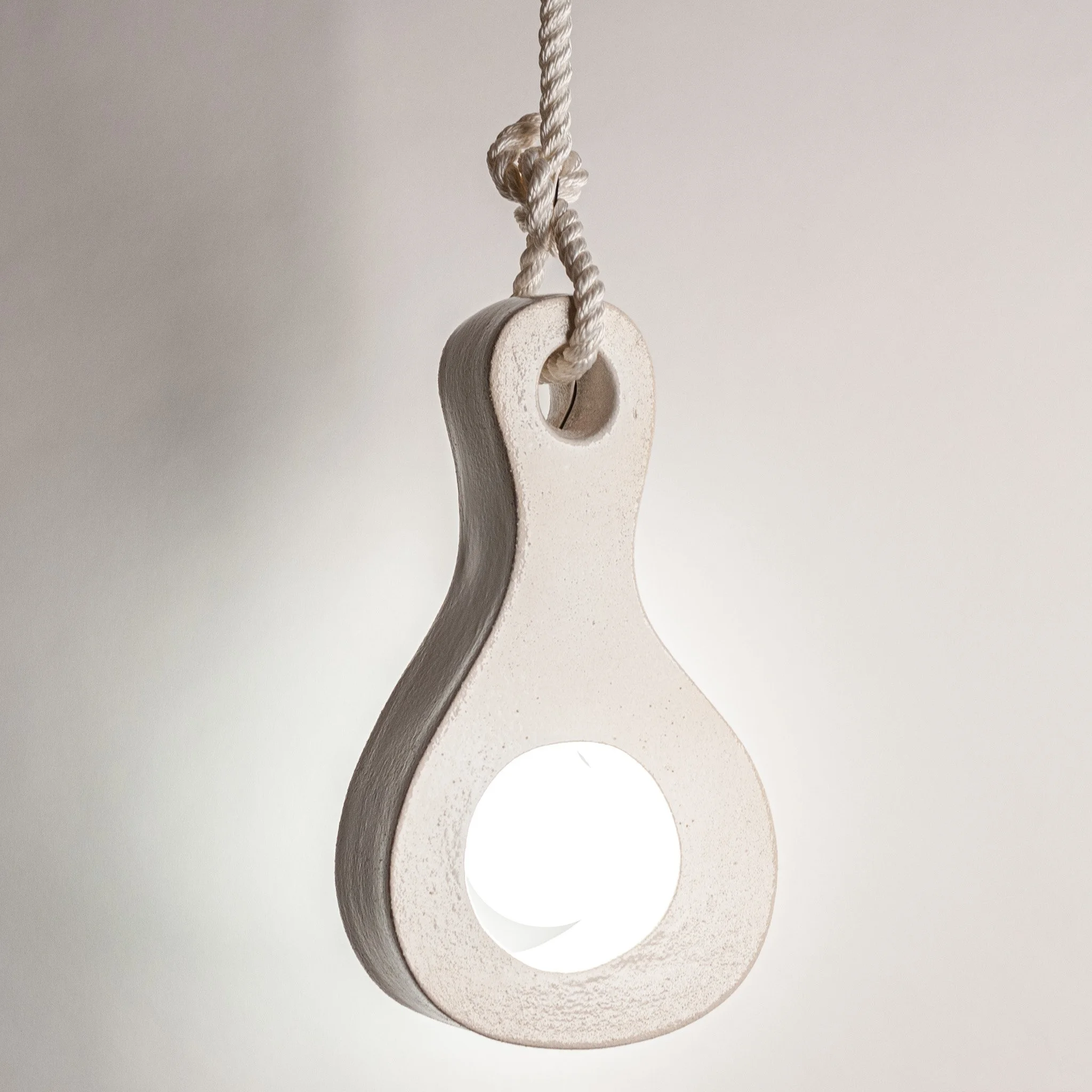 Aura Pendant Lamp by Jim Schatz — full hanging view