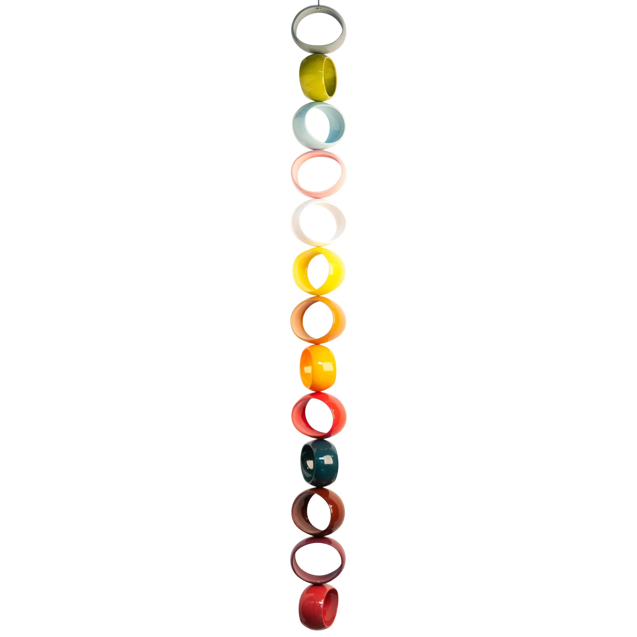 Multicolor Orb Sculpture