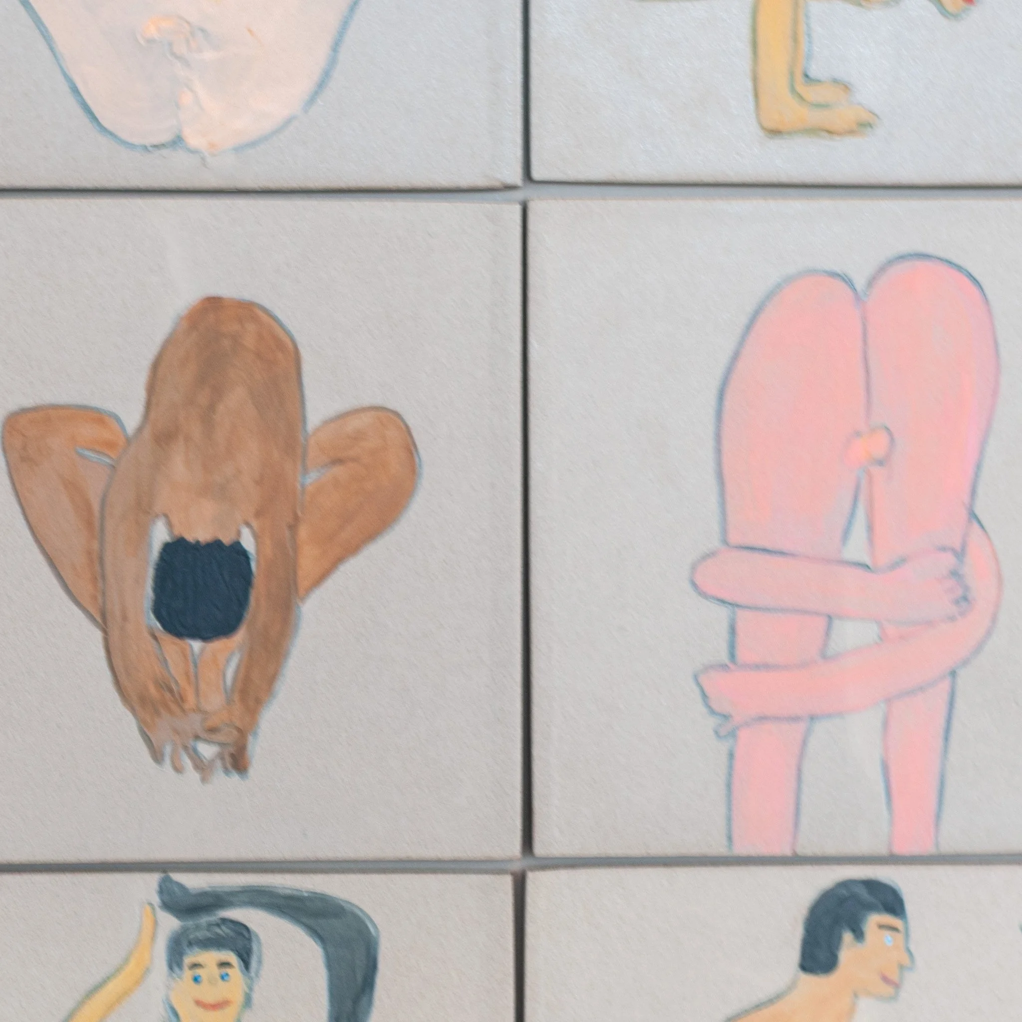 Lion's Roar, Lover's Whisper, surface and glaze detail