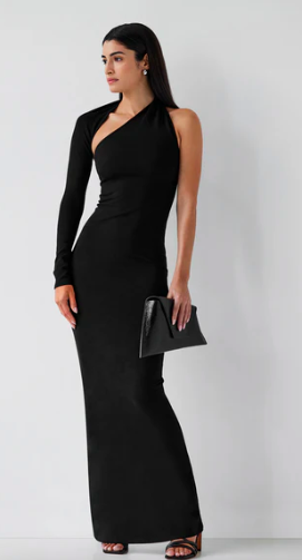 Manhattan One Shoulder Gown