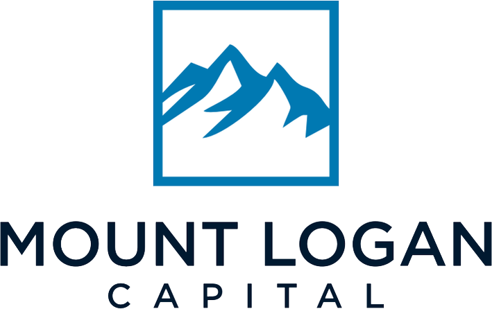Logo featuring stylized mountain peaks with the text 'Mount Logan Capital' below.