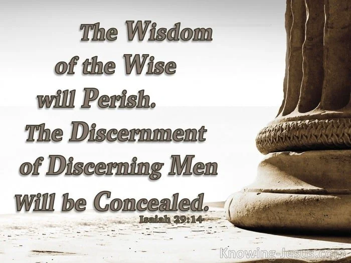Why Your Powerful Victory Over Satan's Wisdom Is Certain  1 Corinthians 1:19-25
