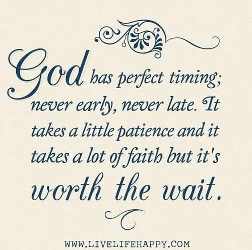 Why God’s Timing Is Right on the Money  Eccleisates 3:1 