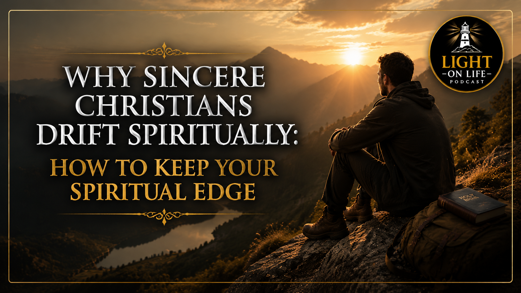 Why Sincere Christians Drift Spiritually: How to Keep Your Spiritual Edge  2 Peter 3:1-9