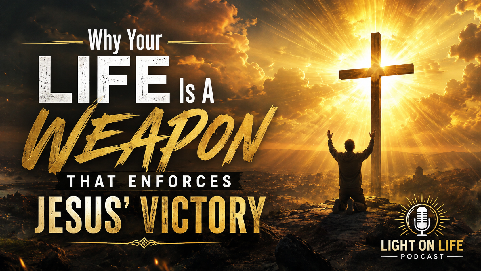 Why Your Life Is A Weapon That Enforces Jesus Victory  1 John 3:8 