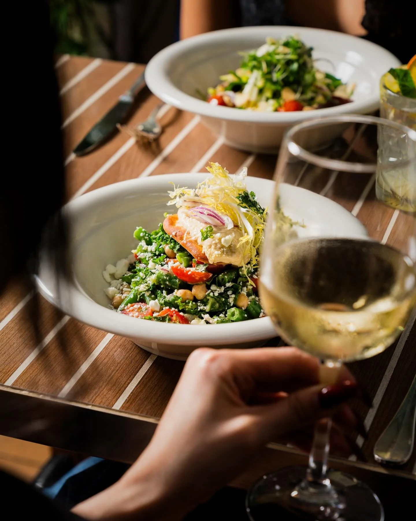 Sun-kissed flavors and a perfect pour✨
Fresh, vibrant appetizers paired with a glass of wine &mdash; because simple moments deserve exceptional taste.

Join us at La Sali&egrave;re Naples, where every bite feels like a little escape 🌿

#lasalierenap