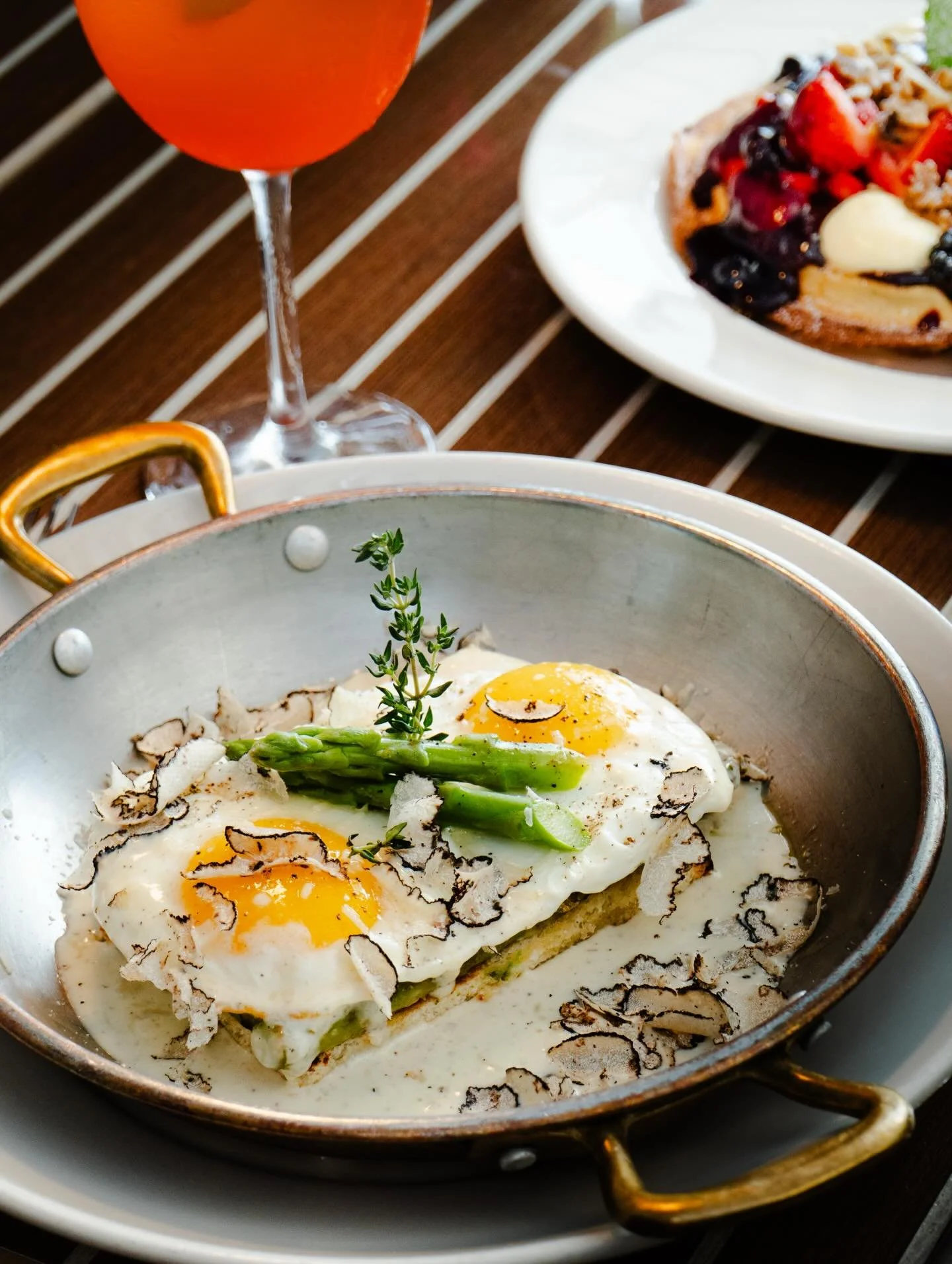 Where mornings turn into moments&mdash;discover our new brunch menu featuring Italian classic&rsquo;s &amp; Mediterranean touches! Join us for a brunch worth lingering over
