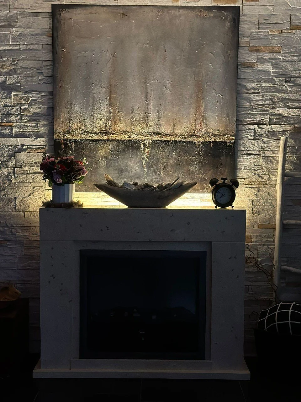 Dieses magische Werk hat seinen Platz bei Sonja und Christian gefunden.