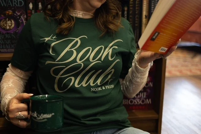 Book Club Green Tee