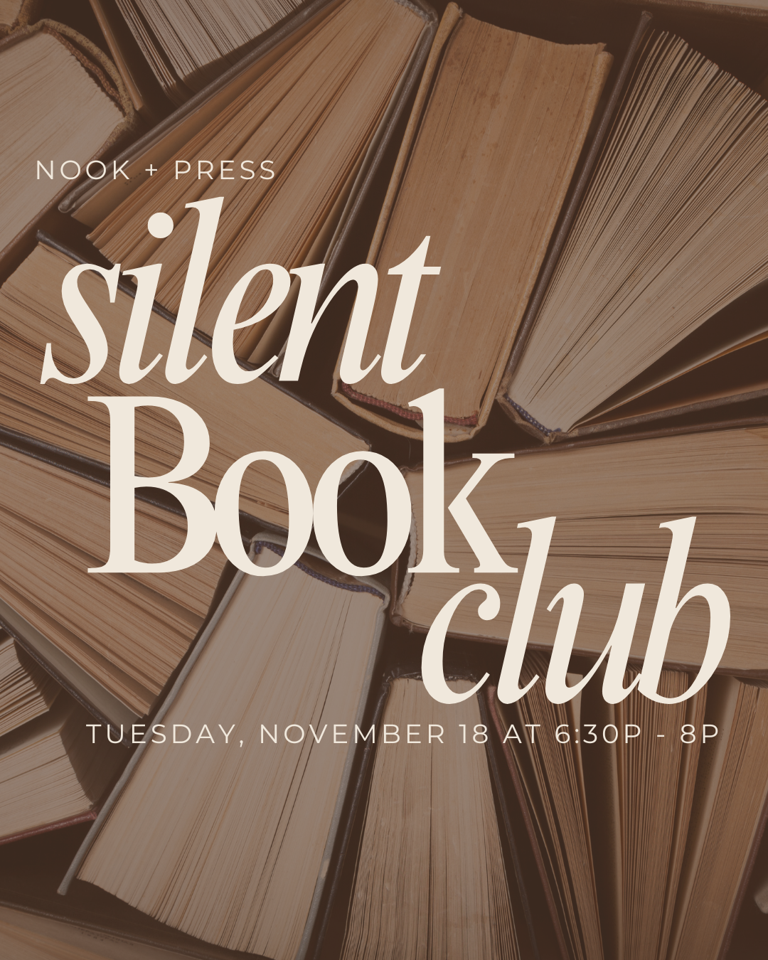 Nook & Press Silent Book Club