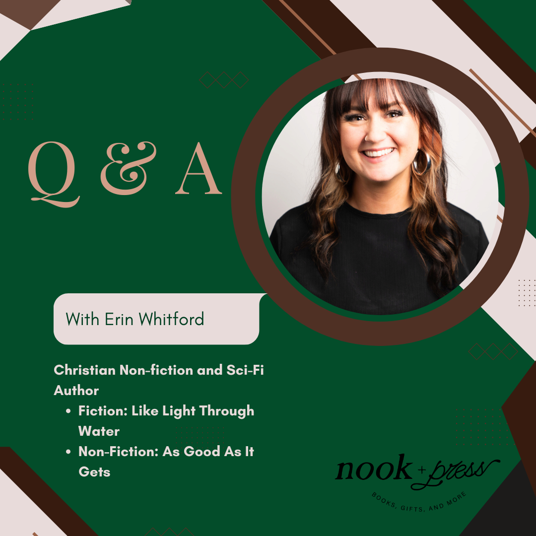 Q and A with Erin Whitford- Like Light Through Water