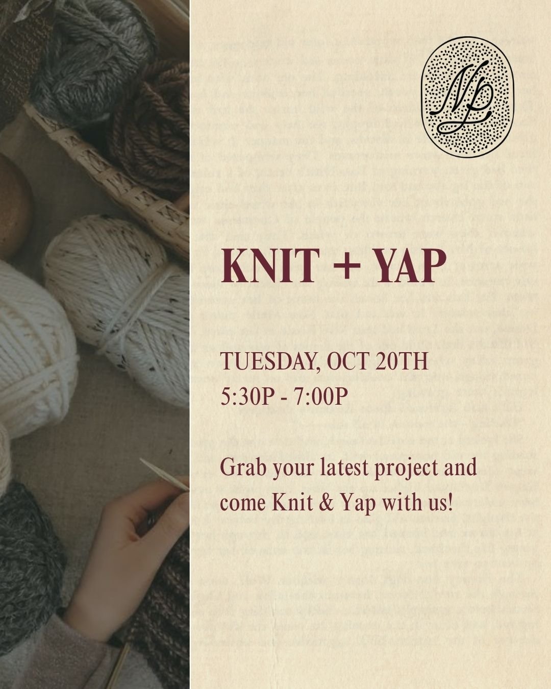 Knit &amp; Yap 