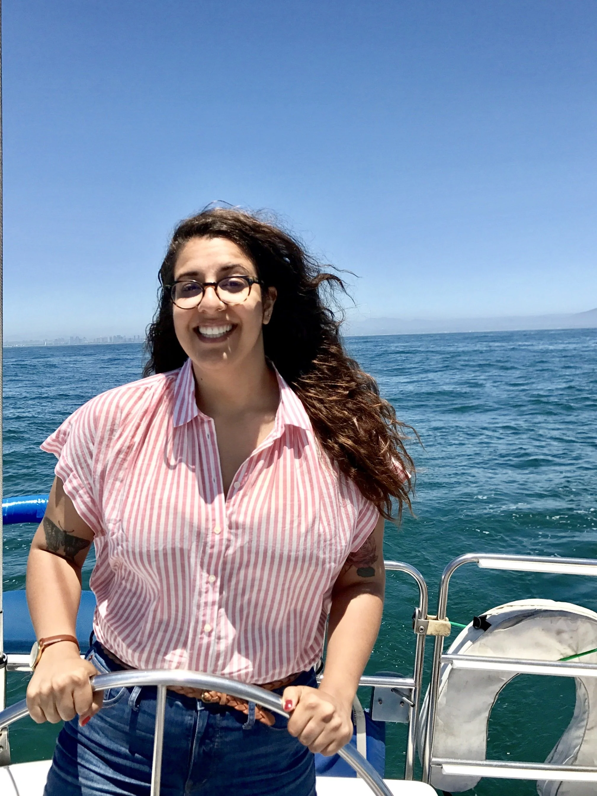 Sholeh Prochello, Operations Manager at the American Exchange Project.