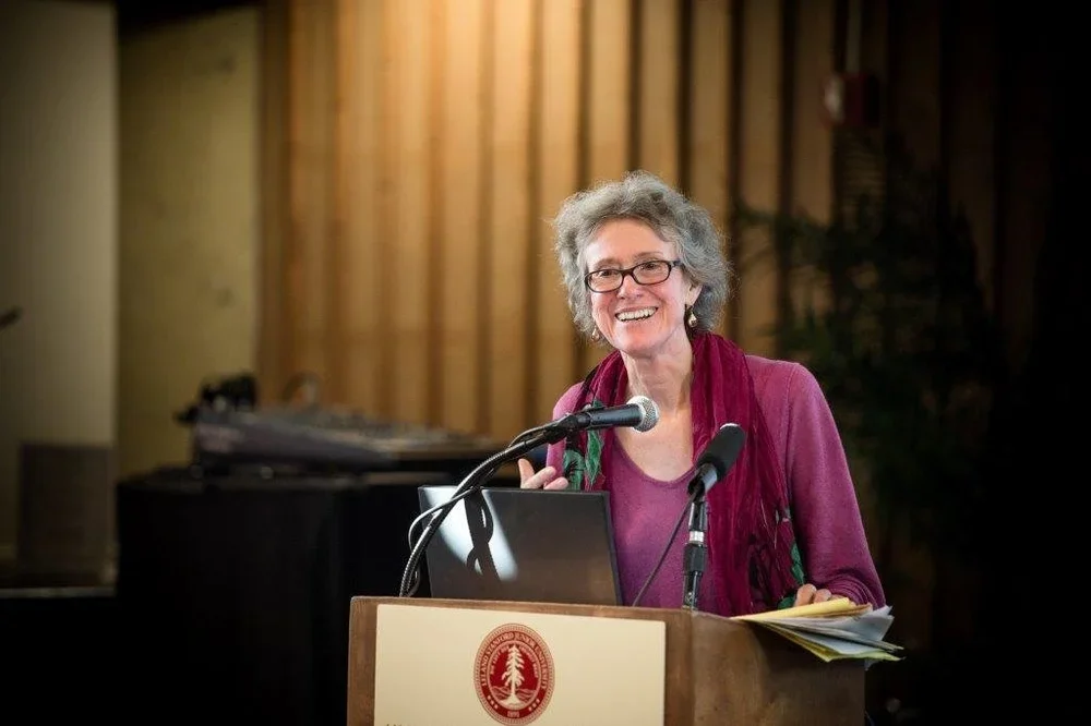 Arlie Hochschild, Professor Emeritus of Sociology at UC Berkeley and Board Member of the American Exchange Project.