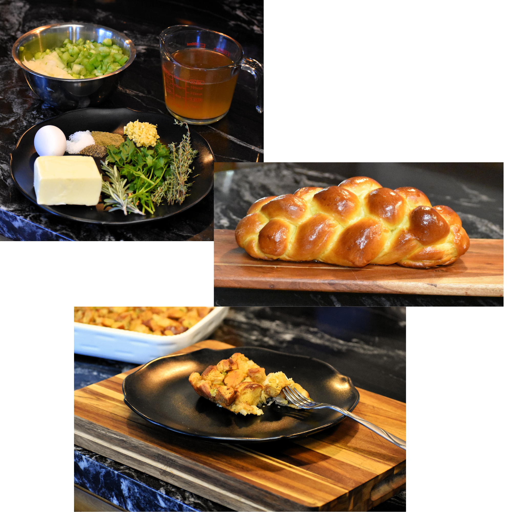 holiday challah dressing