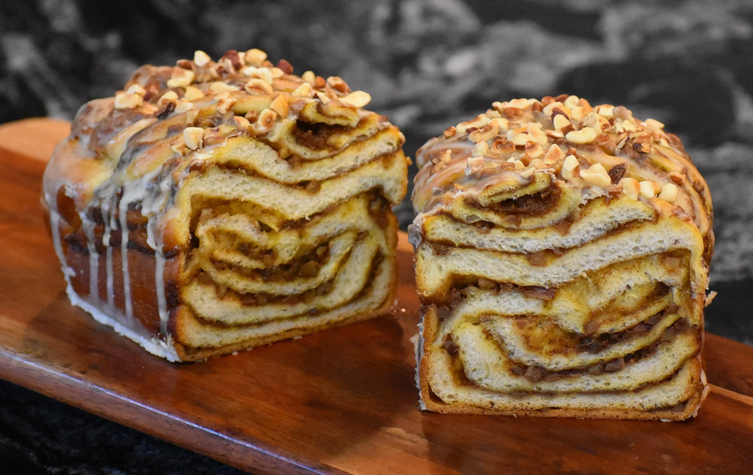Pumpkin Pie & Maple Pecan Babka