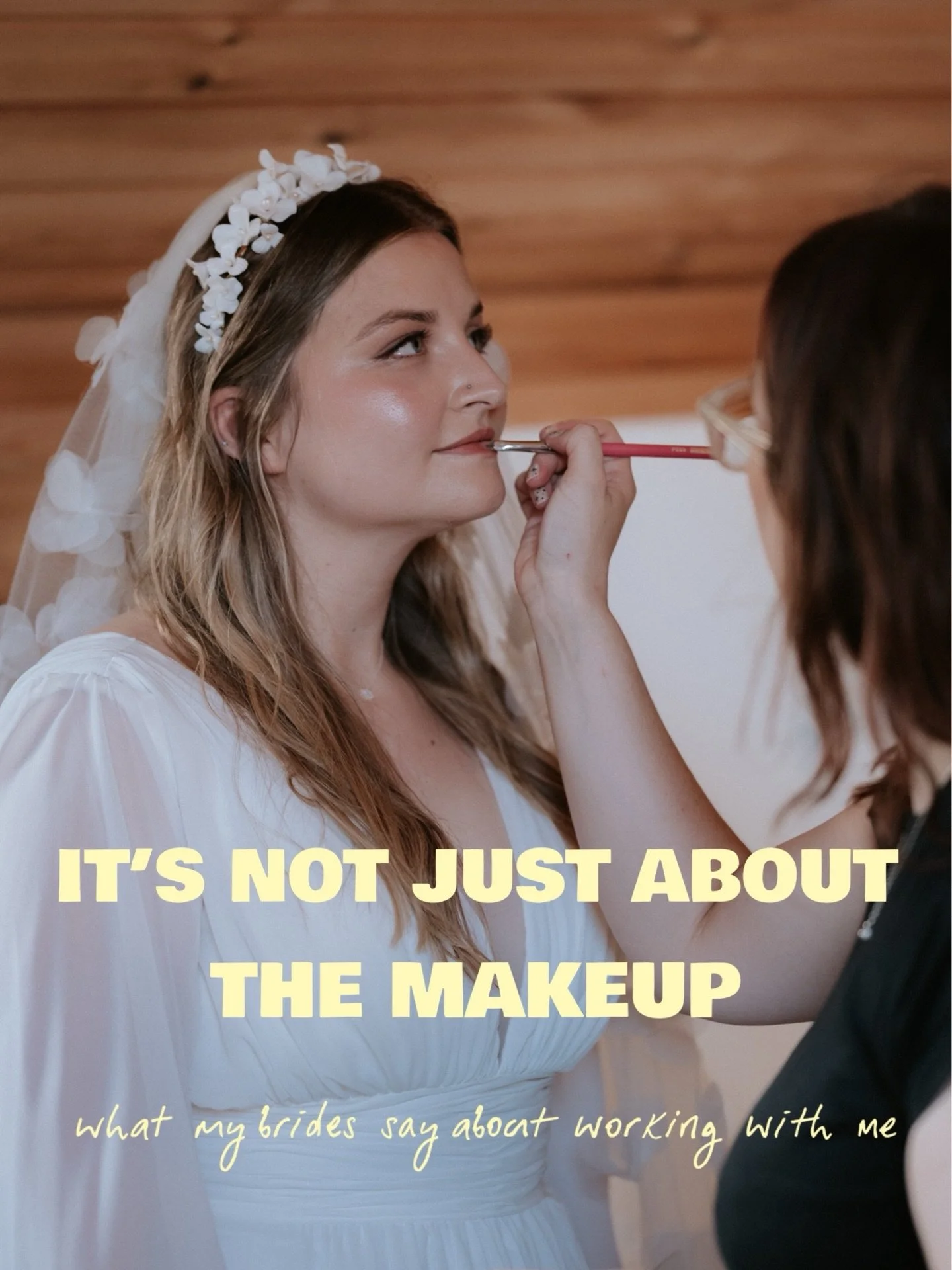 Of course the makeup is important, but I&rsquo;m there for you every step of the way, not just the time you&rsquo;re in my chair 🤍

From answering all your questions in the run up, helping you prep your skin and planning timings, to keeping the morn